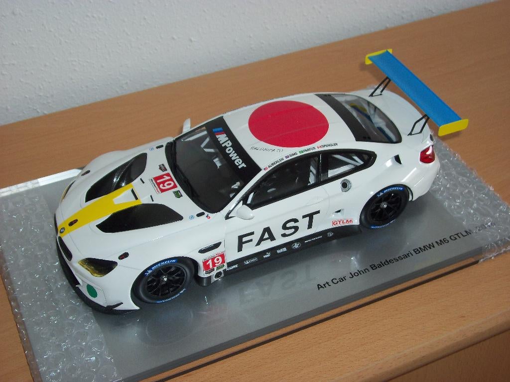 BMW M6 GTLM John Baldessari Art Car M 1:18 Kyosho, Verzenden, Nieuw, Auto, Kyosho
