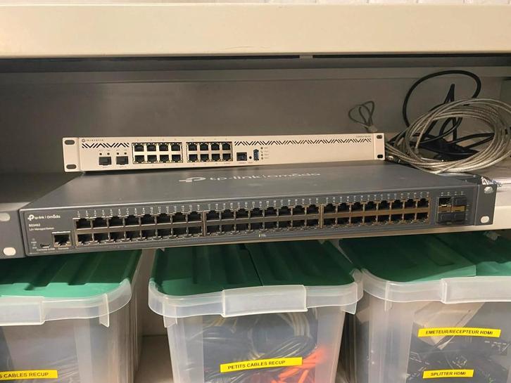 Omada SG3452 48-poorts TP Link-switch, Computers en Software, Netwerk switches, Zo goed als nieuw, Ophalen