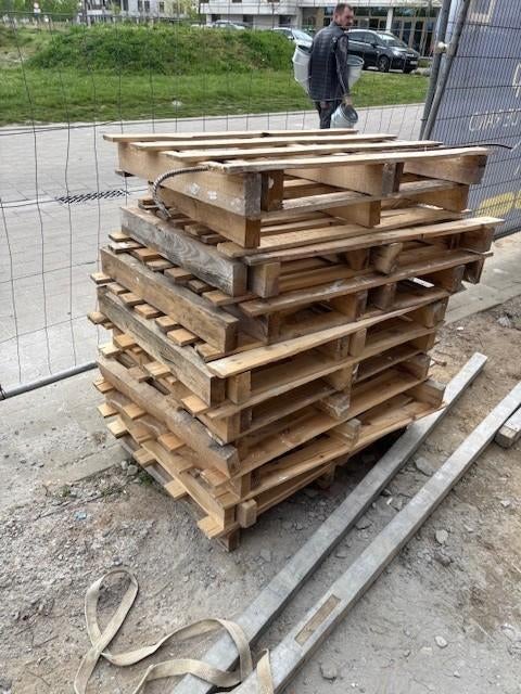 Gratis palletten 100x67cm, Bricolage & Construction, Enlèvement, Utilisé, Moins de 200 cm, Palette