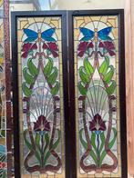 couple de vitraux avec libellule, Enlèvement