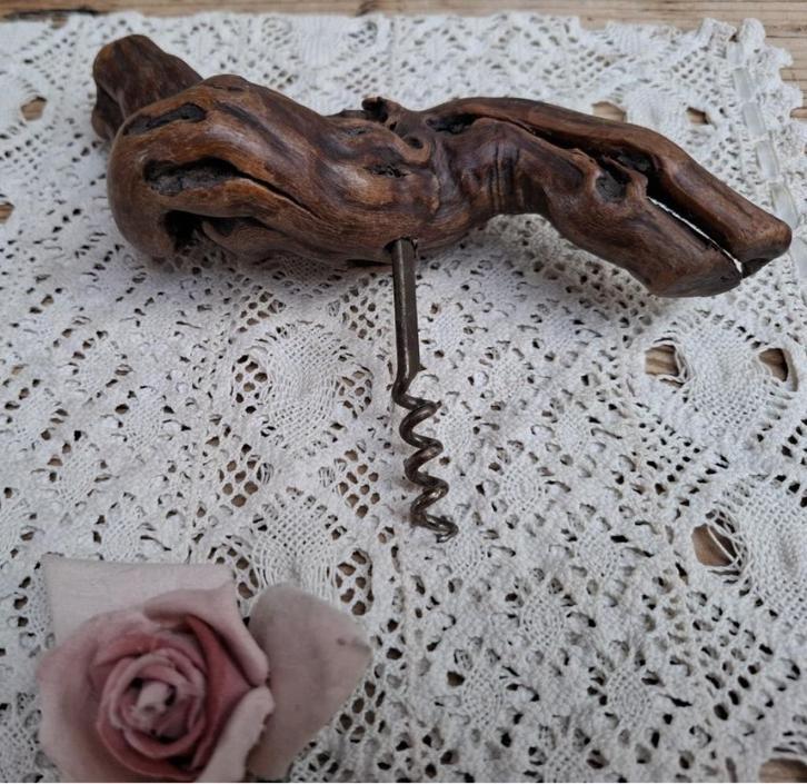Franse druivenrank/ wijnrank kurkentrekker, Laurent Siret 5, Antiek en Kunst, Curiosa en Brocante, Ophalen of Verzenden
