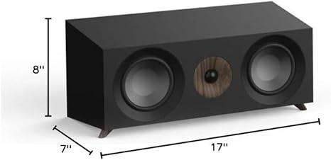 Jamo S 81 CEN Centerspeaker (Zwart) nieuwstaat, TV, Hi-fi & Vidéo, Enceintes, Comme neuf, Haut-parleur central, 120 watts ou plus