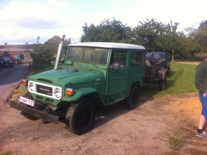 Toyota bj 42 landcruiser, Autos, Toyota, Particulier, Landcruiser, Enlèvement