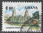 Ghana 1991 - Yvert 1296C - Larabanga Moskee (ST), Verzenden, Gestempeld