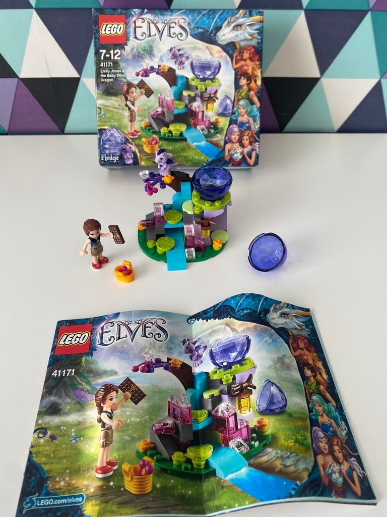 41171 Emily Jones & de baby winddraak, Ophalen, Zo goed als nieuw, Compleet, Lego