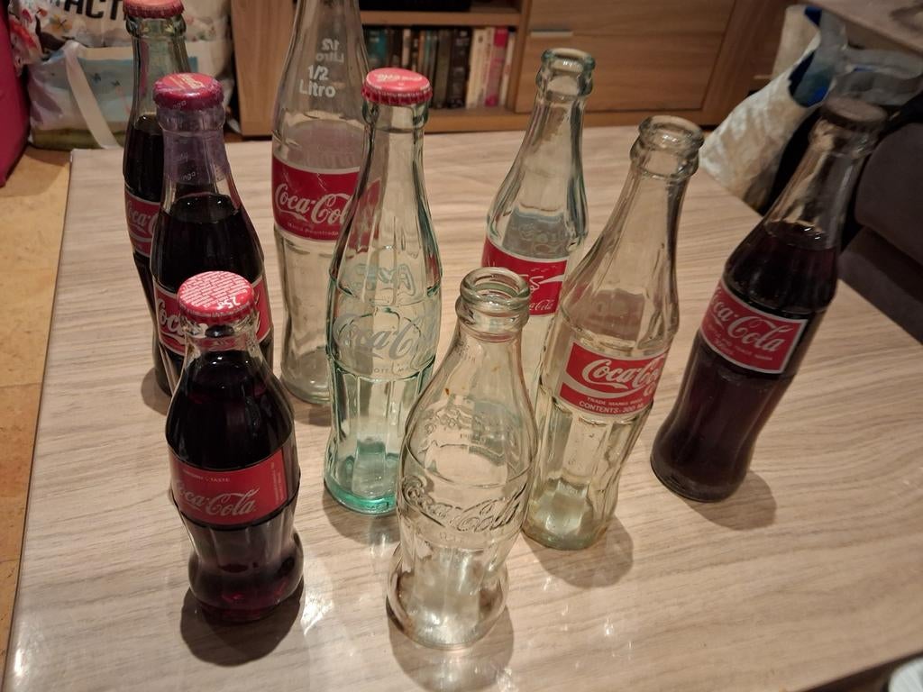Coca cola flesjes set 1, Ophalen of Verzenden