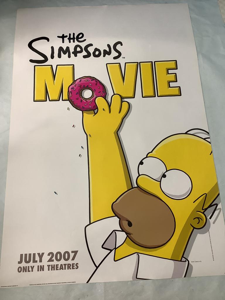 THE SIMPSONS     USA FILMPOSTER    68,5-101,5 cm, Verzamelen, Posters, Ophalen of Verzenden