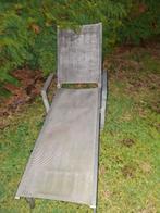 Tuinligstoel – Metalen frame –, Tuin en Terras, Ophalen, Gebruikt, Metaal, Verstelbaar