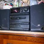 Stereo jvc met afstandsbediening, Audio, Tv en Foto, Stereoketens, Ophalen, JVC
