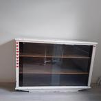 Houten toonkast, Ophalen, 100 tot 150 cm, Minder dan 100 cm, 25 tot 50 cm