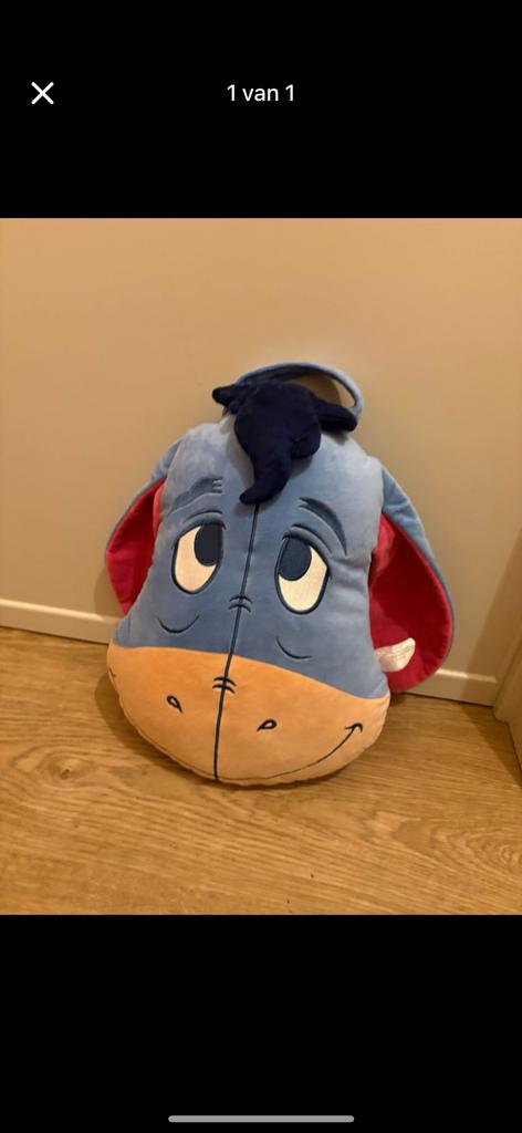 Coussin Eeyoren 40 cm par 30 cm, Maison & Meubles, Enlèvement, Comme neuf