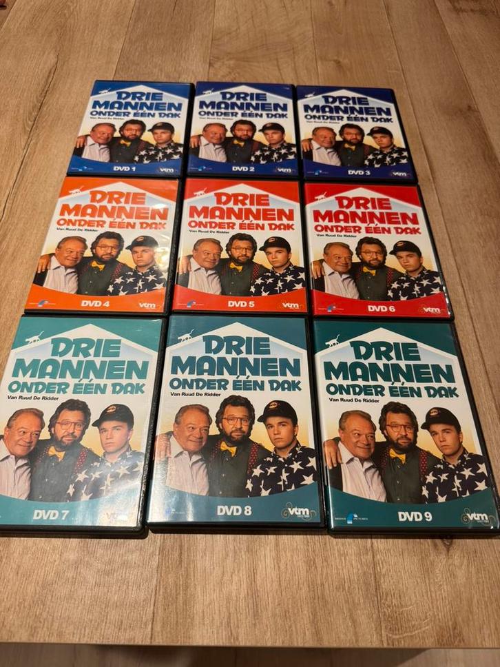 Drie mannen onder een dak, Cd's en Dvd's, Dvd's | Tv en Series, Zo goed als nieuw, Ophalen of Verzenden