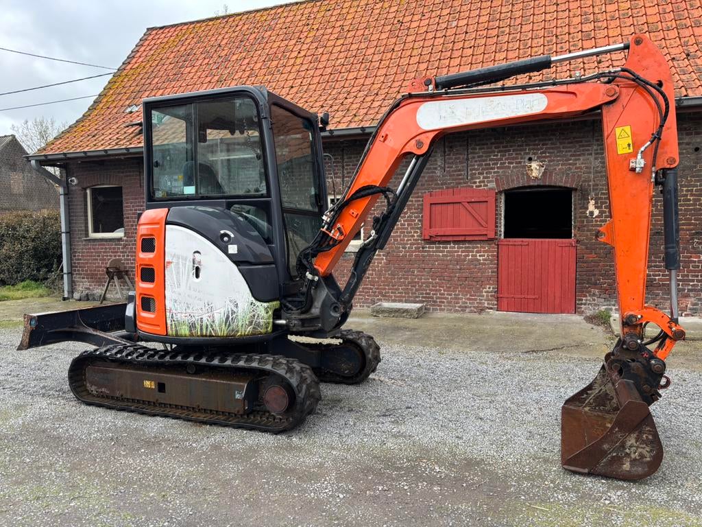 Minigraver Hitachi zx33u met vele opties in topstaat, Zakelijke goederen, Ophalen, Graafmachine