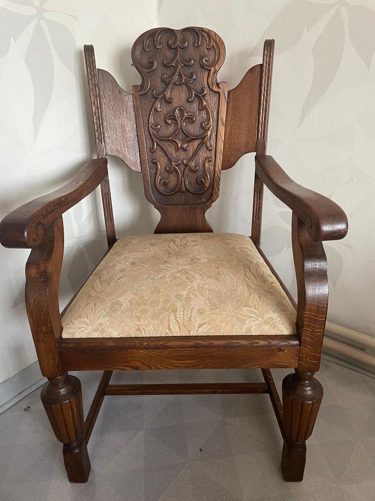 Retro stoelen - 2 stuks, Antiek en Kunst, Ophalen