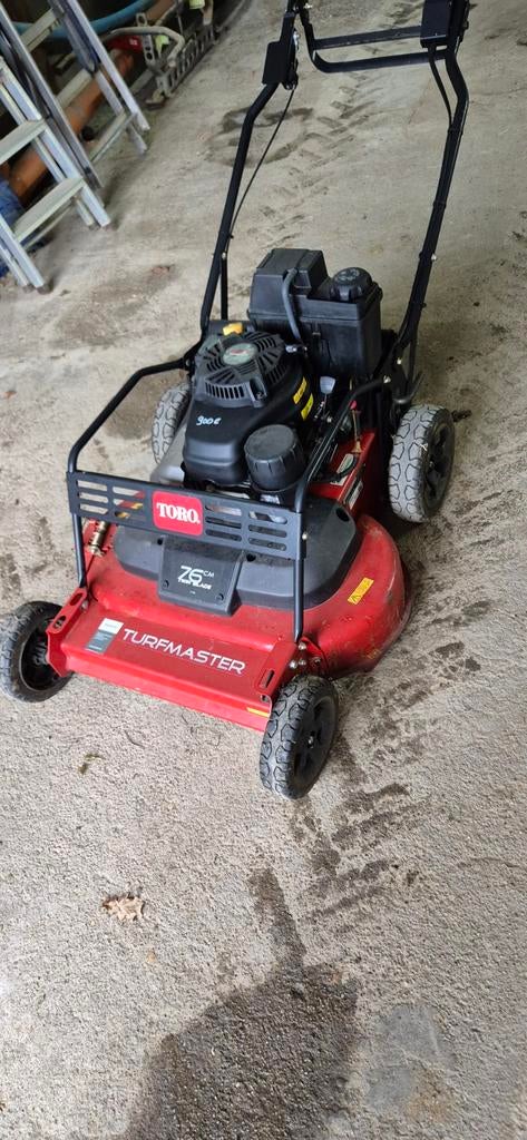 Toro Turfmaster professionele grasmaaier, Ophalen, Opvangbak