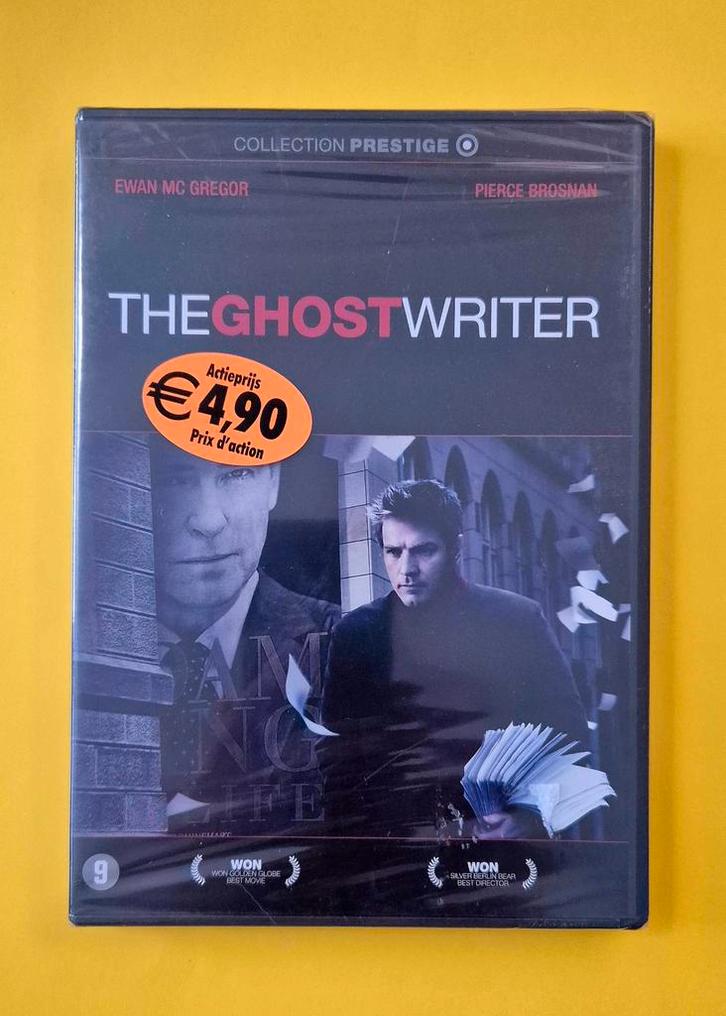 DVD 📀 The Ghost writer - Pierce Brosnan - Neuf V, Cd's en Dvd's, Dvd's | Thrillers en Misdaad, Nieuw in verpakking, Detective en Krimi