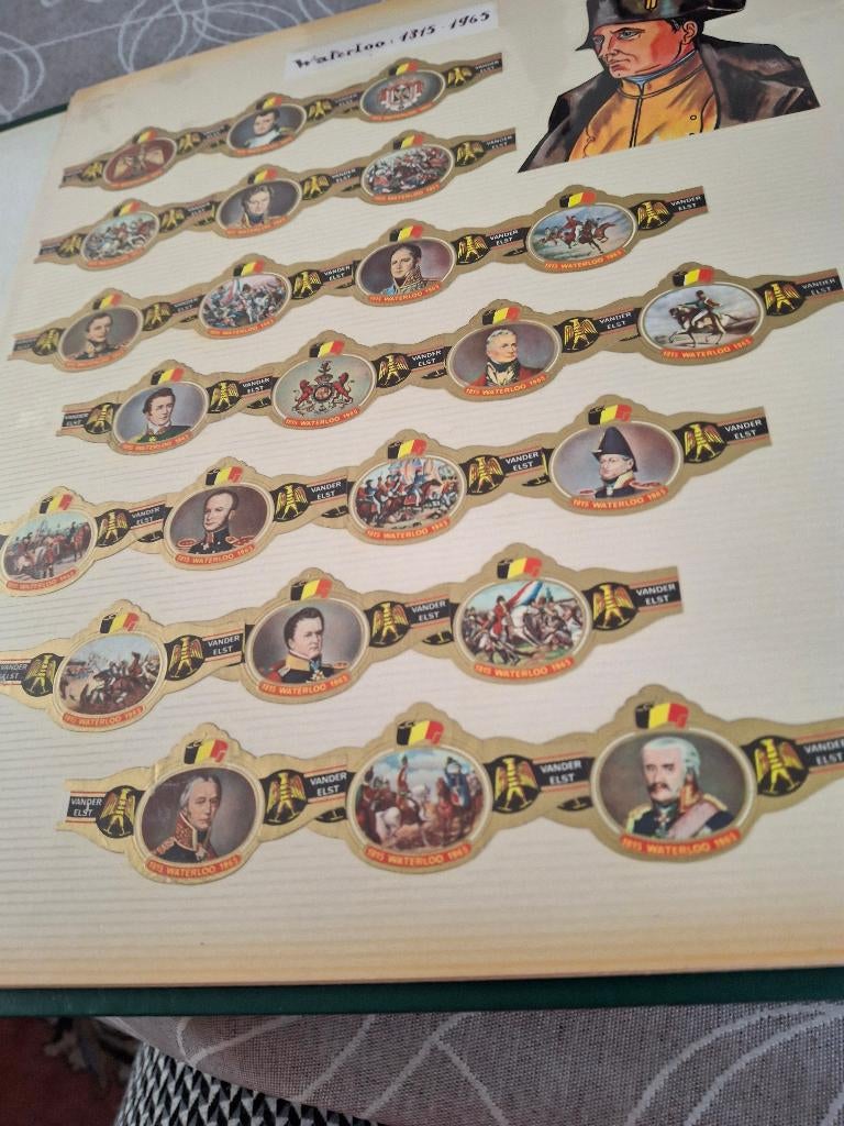 Sigarenbanden meer dan 50 reeksen, niet geplakt, Verzamelen, Ophalen