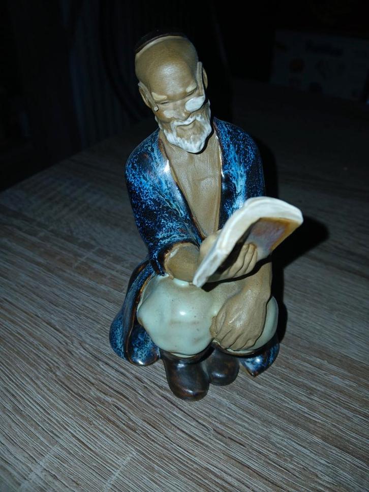 Dit beeldje is een antieke Chinese "Mudman" (modderman), Antiquités & Art, Antiquités | Céramique & Poterie, Enlèvement