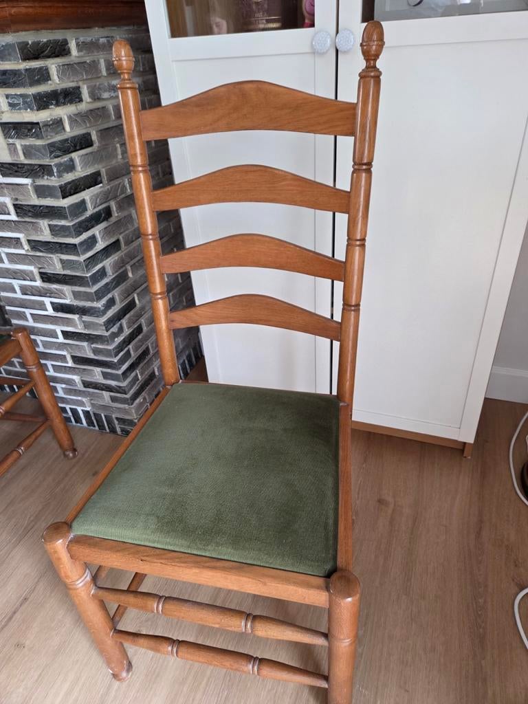 Set van 6 oude stoelen, Antiquités & Art, Enlèvement