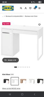 Ikea buro nu als makeup Tafel. Spiegel kan er af, Huis en Inrichting, Bureaus, Ophalen