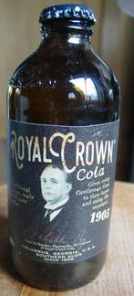 ROYAL CROWN COLA FLES -LEEG-, Verzamelen, Ophalen of Verzenden