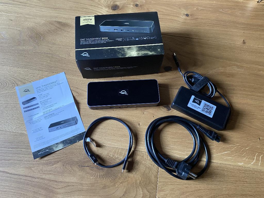 OWC Thunderbolt 4 Dock (in perfecte staat), OWC, Ophalen of Verzenden, Zo goed als nieuw, Docking station