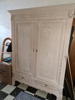 Gezandstraalde halkast , bieden vanaf 60€, Huis en Inrichting, Kasten | Kleerkasten, 200 cm of meer, 150 tot 200 cm, Overige houtsoorten