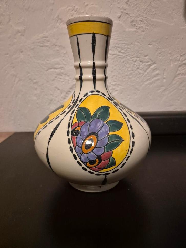 Vaas Boch La Louvière Catteau schildersatelier, Antiek en Kunst, Antiek | Vazen, Ophalen of Verzenden