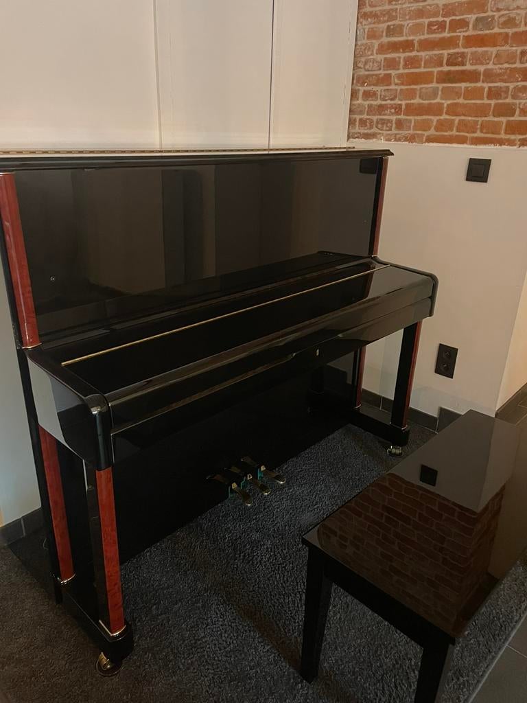 Hermann upright piano, Musique & Instruments, Pianos, Enlèvement ou Envoi, Comme neuf, Piano