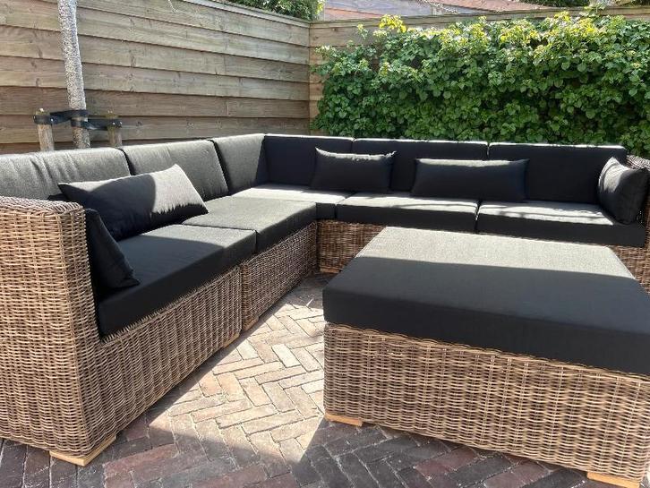 design loungeset in zeer luxe design onderstel, Tuin en Terras, Tuinmeubel-accessoires, Nieuw, Ophalen of Verzenden