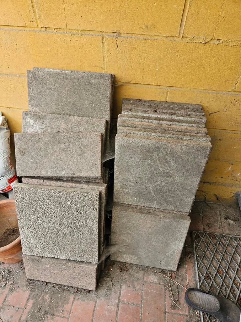 Terrastegels 40x40cm, Doe-het-zelf en Bouw, Tegels, Ophalen