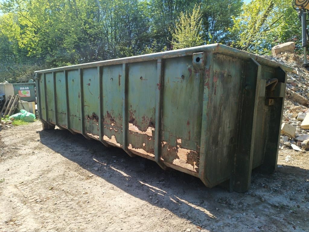 20m³ container, Ophalen