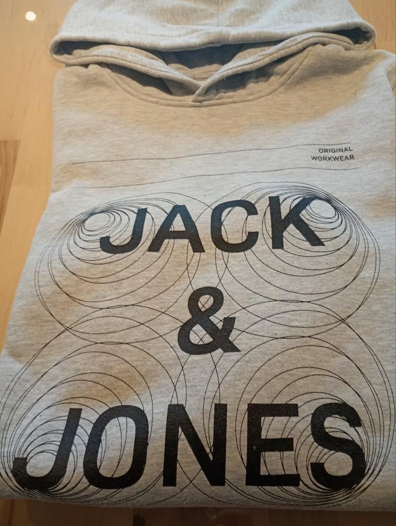 Hoodie Jack & Jones Maat S, kleine prijs!, Kleding | Heren, Truien en Vesten, Ophalen of Verzenden, Zo goed als nieuw, Grijs, Jack & Jones