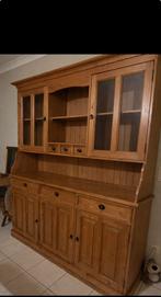 Buffet vaisselier en boit peint solide !, Ophalen of Verzenden, Gebruikt, Grenenhout