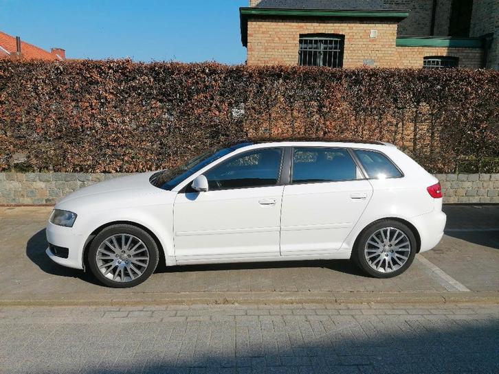 Audi A3 wit met panoramisch dak, Auto's, Audi, Particulier, A3, Airbags, Airconditioning, Alarm, Centrale vergrendeling, Panoramadak