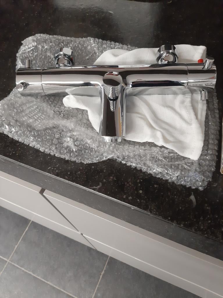 Mitigeur thermostatique bain/douche, Bricolage & Construction, Sanitaire, Enlèvement, Neuf, Baignoire