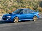 Subaru Impreza 2.0 GT Turbo AWD 1998, Auto's, Subaru, Stof, 155 kW, Blauw, Elektrische ramen