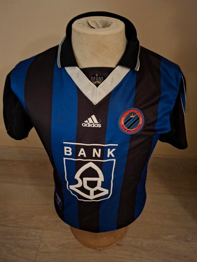 Retro shirt Club Brugge adidas maat 164, Ophalen of Verzenden, Shirt
