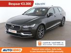 Volvo V90 2.0 T4 Inscription (bj 2021, automaat), Auto's, 177 g/km, Euro 6, 1969 cc, Adaptive Cruise Control