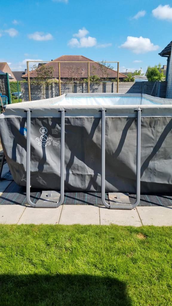 Intex opbouwzwembad 732  366, Tuin en Terras, Zwembaden, Ophalen