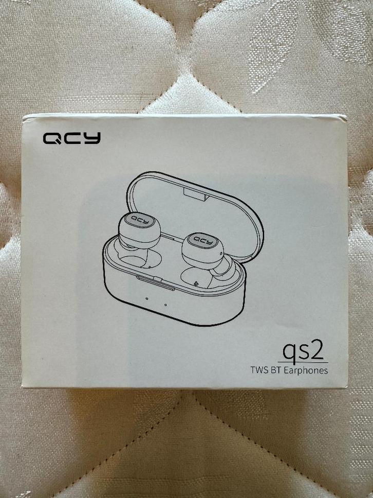 QCY QS2 draadloze oordopjes, Télécoms, Téléphonie mobile | Écouteurs, Utilisé, Intra-auriculaires (In-Ear), Autres marques, Noir