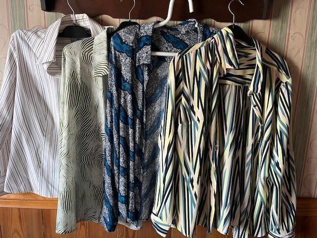 DAMESBLOEZEN 23ST IN LOT, Kleding | Dames, Blouses en Tunieken, Zo goed als nieuw, Maat 46/48 (XL) of groter, Ophalen of Verzenden