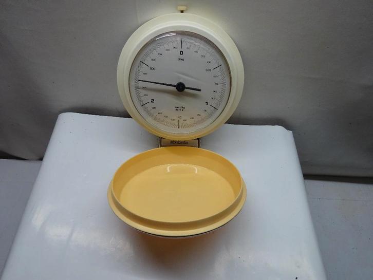 Vintage design ophangweegschaal Brabantia., Antiek en Kunst, Curiosa en Brocante, Ophalen of Verzenden