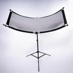Gebogen Reflectiescherm / Curved Reflector - Zilver, Audio, Tv en Foto, Fotografie | Fotostudio en Toebehoren, Ophalen of Verzenden