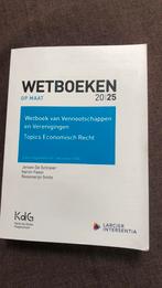 Wetboek van Vennootschappen en Verenigingen 2025, Ophalen, Larcier Intersentia, Zo goed als nieuw, Accountancy en Administratie
