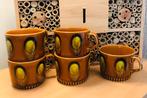 5 geweldige koffiekopjes van Boch, Antiek en Kunst