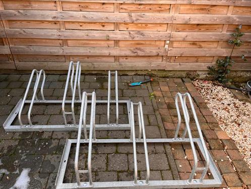 2 fietsenrekken 2x3 plaatsen, Fietsen en Brommers, Fietsaccessoires | Fietsenrekken, Zo goed als nieuw, Ophalen