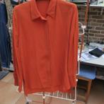 Blouse nieuw zijde donkeroranje Joseph mt 38, Kleding | Dames, Maat 38/40 (M), Overige kleuren, Nieuw, Ophalen of Verzenden