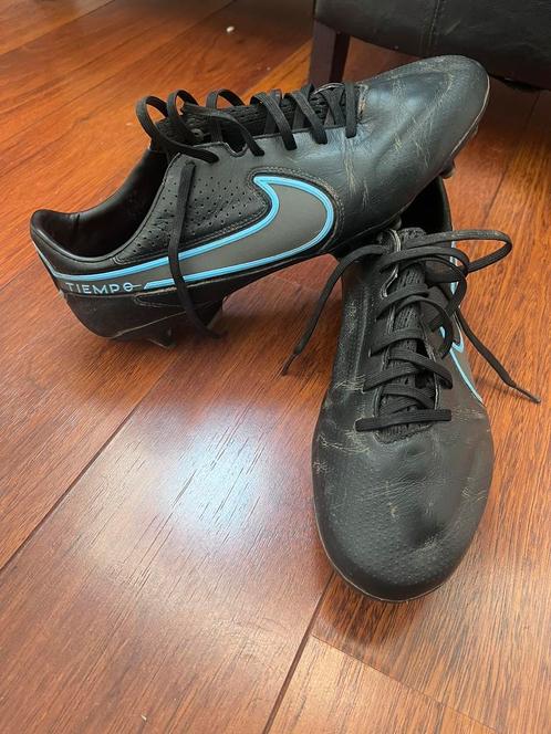 Nike tiempo maat 45.5 zwart, Sports & Fitness, Football, Utilisé, Enlèvement ou Envoi