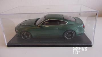 SUPERBE! FORD MUSTANG "BULLITT" 2019. 1/24 NEUVE en VITRINE beschikbaar voor biedingen